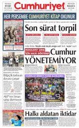 Cumhuriyet Gazete Manşeti