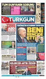 Türkgün Gazete Manşeti